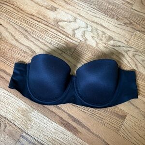 aerie Black Strapless Bra